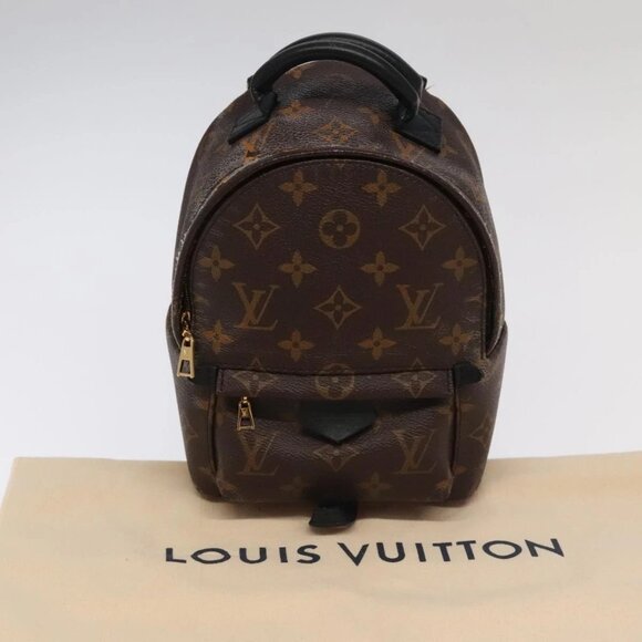 LOUIS VUITTON Monogram Palm Springs MINI Backpack M41562 LV Auth 95115 - Picture 1 of 16